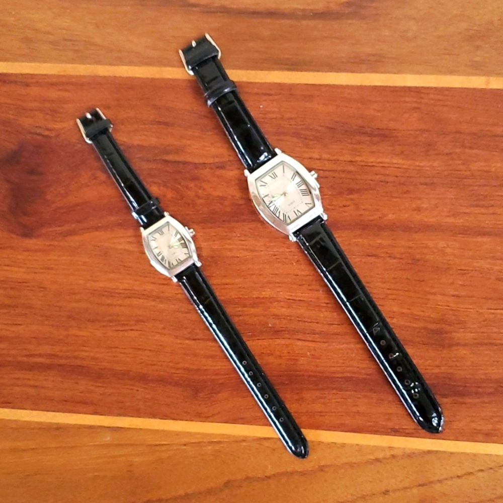 His & Hers Analog Watches by KONIK & CO